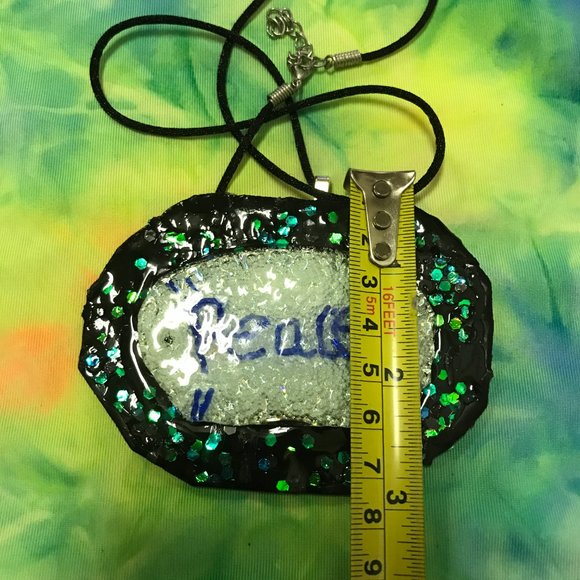 Reversible Exclusive Rare Unique Vintage One of a KInd Handmade Necklace - Picture 15 of 16